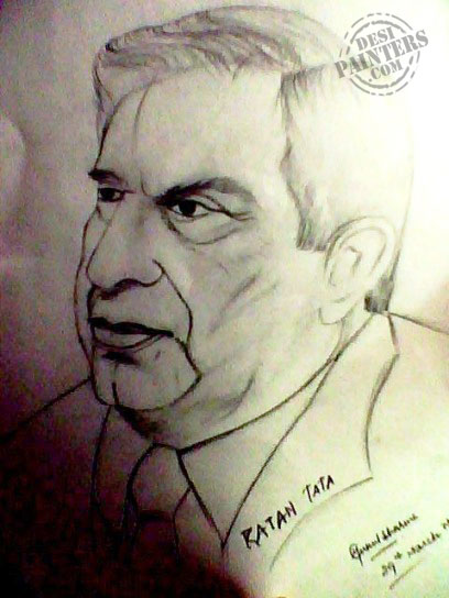 Ratan Tata - DesiPainters.com