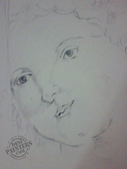 Girl - DesiPainters.com