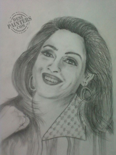 Hema Malini - DesiPainters.com