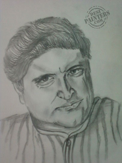 Javed Akhtar - DesiPainters.com