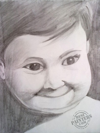 Cutest Smile - DesiPainters.com