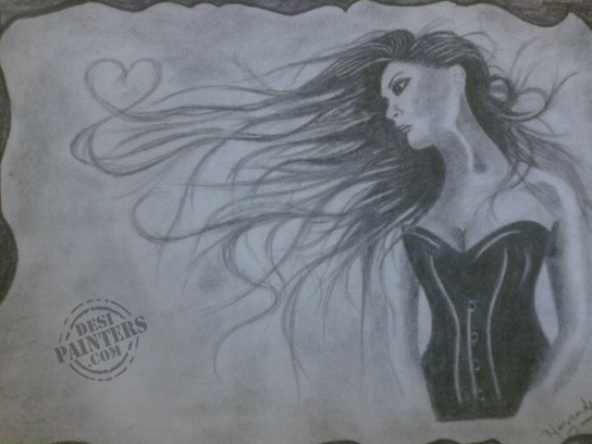 Girl - DesiPainters.com