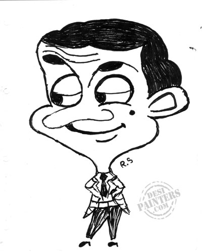 Mr Bean - DesiPainters.com