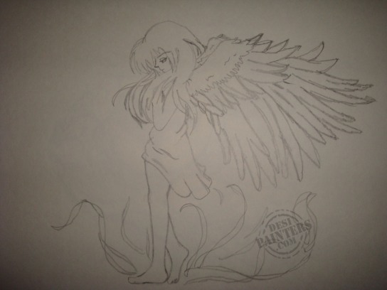 Little Angel - DesiPainters.com