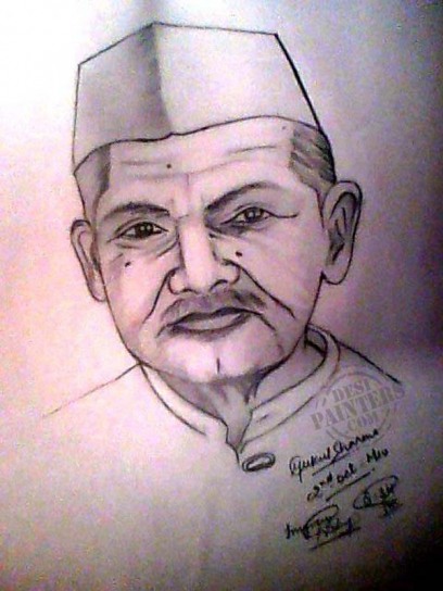 Lal Bahadur Shastri - DesiPainters.com