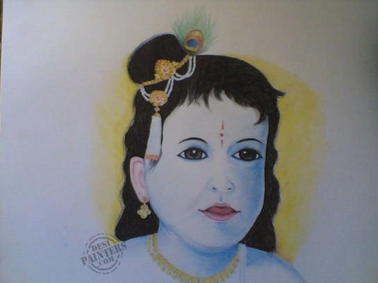 Shri Krishna - DesiPainters.com