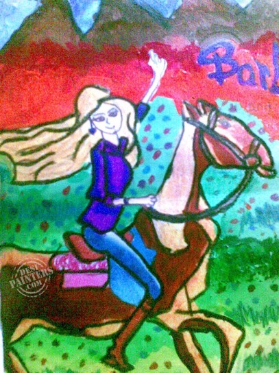 Barbie And The Riding Adventures - DesiPainters.com