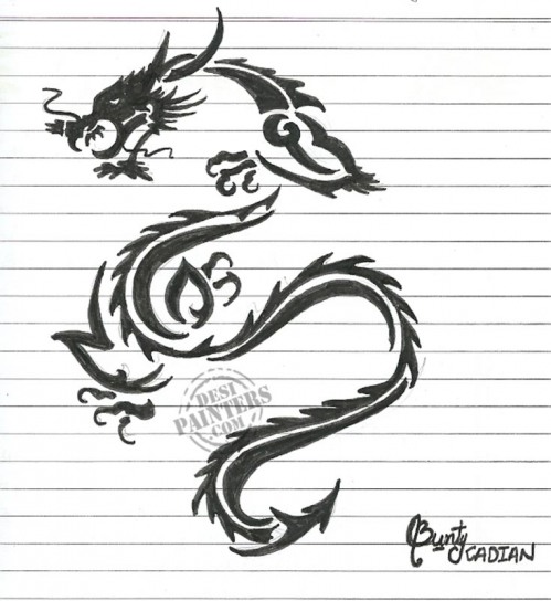 My Dragon - DesiPainters.com