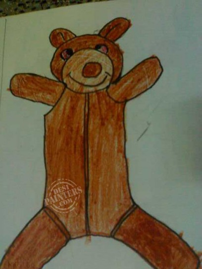Teddy Bear - DesiPainters.com