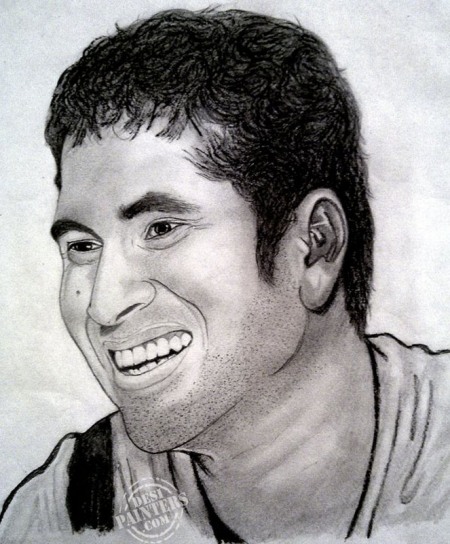 Sachin Tendulkar - DesiPainters.com