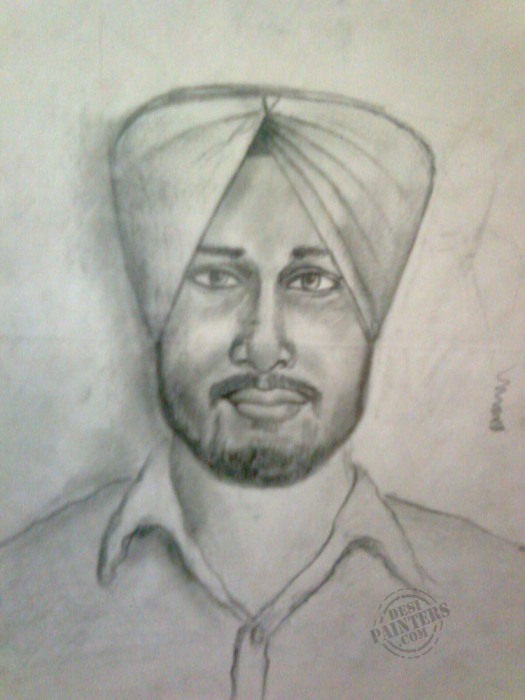 Punjabi boy - DesiPainters.com