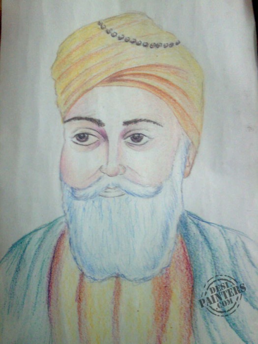 Guru Nanak Dev Ji - DesiPainters.com