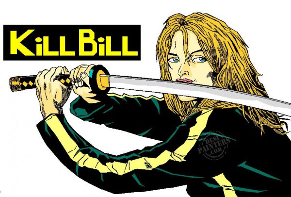 Kill Bill - DesiPainters.com