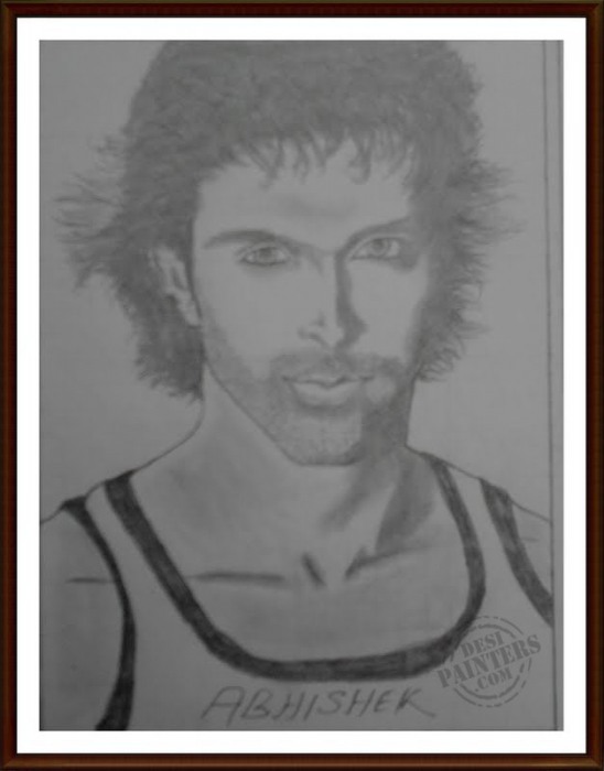 Hrithik - DesiPainters.com