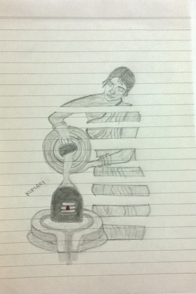 Pencil Sketch Of Lord Shiva