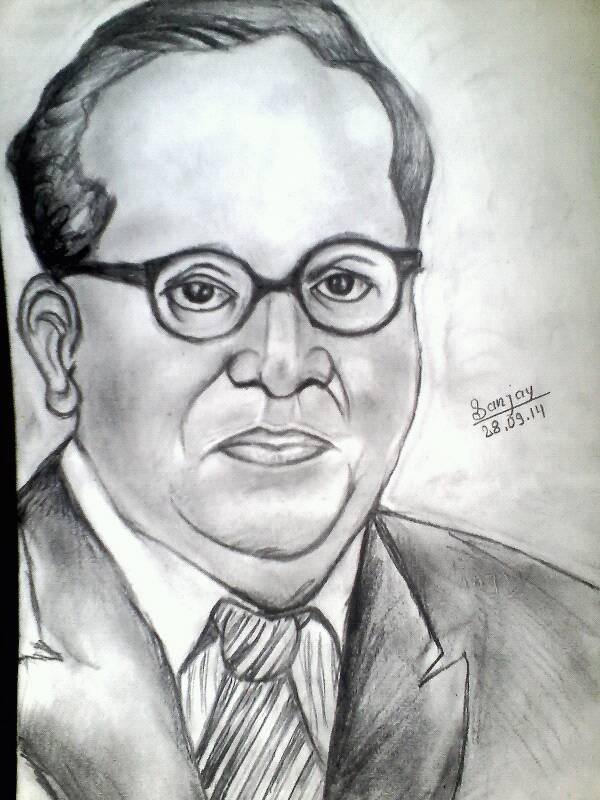 Be educated, be organized, and be agitated.” -Dr. Bhimrao Ambedkar Pencil  sketch of Dr. Bhimrao Ramji Ambedkar. DM to order your ske... | Instagram